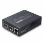Planet - PLANET 10/100/1000Base-T to Dual 1000Base-X SFP (1 TP, 2