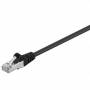 Wentronic - Goobay CAT 5e Patchkabel, SF/UTP, Schwarz, 50 m - CCA Kupfergemisch (68674)