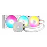 Corsair - Corsair NAUTILUS 360 RS ARGB Liquid Processor Air cooler White 1 pc(s)