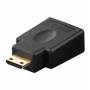 Goobay - Wentronic 68841 19-pin mini HDMI M 19-pin HDMI FM Negro adaptador de cable