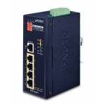  "Planet-Planet ISW-504PT Unmanaged network switch L2 Fast Ethernet (10/100) Power over Ethernet (PoE) Black network switch-Planet-Hardware/Electronic"