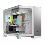 Corsair - Corsair CC-9011289-WW computer case Micro-ATX Grey, White