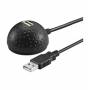 Goobay - Wentronic USB Verl AA 150 MA. HiSpeed 2.0 1.5m 1.5m USB A USB A Mle Femelle Noir cble USB