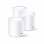 Tp-link - TP-Link DECO X60(3-PACK) sistema Wi-Fi Mesh (Wi-Fi en malla) Doble banda (2,4 GHz / 5 GHz) Wi-Fi 6 (802.11ax) Blanco 2 Interno
