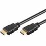 Wentronic - Goobay HiSpeed/wE - Video-/Audio-/Netzwerkkabel - HDMI - 30 AWG - HDMI, 19-polig (S) - HDMI, 19-polig (S) - 50cm - Schwarz (6912