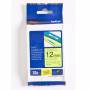 Brother - Schriftbandkassette Brother 12mm signal gelb/schwarz TZEC31