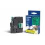 Broth. P - Schriftbandkassette Brother 18mm grn/schwarz TZE741