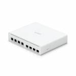 Ubiquiti - Ubiquiti UISP Switch Plus Managed 2.5G Ethernet (100/1000/2500) Power over Ethernet (PoE) 1U White