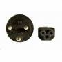 Microconnect - PowerCord - Stromkabel - 1.8 m - Schwarz