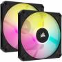 Corsair - Corsair CO-9050163-WW computer cooling system Computer case Fan 12 cm Black