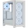 Corsair - Corsair iCUE 4000D RGB Midi Tower White