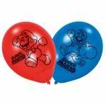 Super Mario Ballonnen 6st. - 6 Luftballons Super Mario