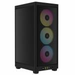 Corsair - Corsair 2000D RGB AIRFLOW Small Form Factor (SFF) Black