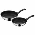 Wmf - 07.3302.6299 - Schwarz - Edelstahl - Edelstahl - Kunststoff - 24 cm - 28 cm - 2 Stck(e) (?733026299)