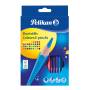 Pelikan - Dreikant-Buntstifte dnn, 36er Kartonetui dreieckig, Minenstrke ca. 3.0 mm, farbig lackiert in - 1 Stck (700139