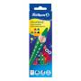 Pelikan - Pelikan 700610 crayon de couleur 6 pice(s) Noir, Marron, Vert, Rouge, Violet, Jaune