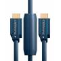 Clicktronic - - HDMI-Kabel mit Ethernet - HDMI mnnlich zu HDMI mnnlich - 25 m - Doppelisolierung (70088)