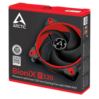 Arctic Bionix P120 - Geh�usel�fter - 120 Mm - Rot 5