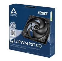 Arctic Case Acc Fan 12cm Arctic P12 Pwm Pst Co Black 120mm,  4