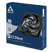 Arctic Case Acc Fan 12cm Arctic P12 Silent Black 120mm, Low 4