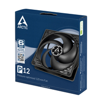 Arctic Case Acc Fan 12cm Arctic P12 Black 120mm, Fixed Speed 4