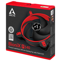 Arctic Case Acc Fan 14cm Arctic Bionix P140 Pwm Pst Red 140m 5