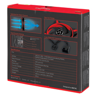 Arctic Case Acc Fan 14cm Arctic Bionix P140 Pwm Pst Red 140m 6