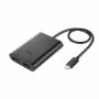 I-tec - i-Tec - Externer Videoadapter - USB-C 3,1 - 2 x HDMI - Schwarz (C31DUAL4KHDMI)