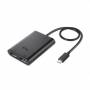 I-tec - i-Tec - Externer Videoadapter - USB 3.1 (with DisplayPort Alternate Mode)/ Thunderbolt 3 - 2 x DisplayPort - Schwarz