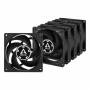 Arctic - ARCTIC Lfter 80*80*25 P8 PWM PST (Black)5-Pack