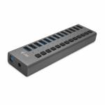 Hub Usb - i-Tec USB3.0 Charging HUB 13 port + Power Adapter 60 W - Hub - 13 x SuperSpeed USB3.0 - Desktop (U3CHARGEHUB13)