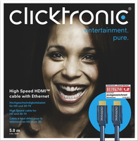 Clicktronic Hdmi-kabel 5, 0m 2