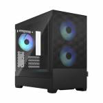 Fractal Design - pop mini air rgb black tg clear tint tower case