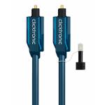 Clicktronic - ClickTronic Opto-cable set - Digitales Audio-Kabelkit (optisch) - TOSLINK (M) bis TOSLINK (M) - 50 cm - Glasfaser