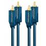 Clicktronic - ClickTronic Casual Series - Audiokabel - RCA mnnlich zu RCA mnnlich - 5 m - Koax