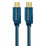 Clicktronic - ClickTronic Antenna, 5m coaxial cable Coax M Coax FM Blue