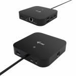 I-tec - USB-C HDMI DP Docking Station with Power Delivery 100 W - Verkabelt - USB 3.2 Gen 1 (3.1 Gen 1) Type-C - 100 W - 3,5 mm - 10,100