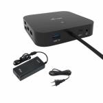 I-tec - USB-C HDMI DP Docking Station with Power Delivery 100 W + Universal Charger 112 W - Verkabelt - USB 3.2 Gen 1 (3.1 Gen 1) Type-C