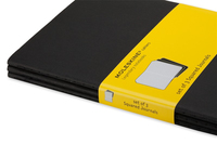 Kar Moleskine Cahier A6 . Schwarz . 40862 3