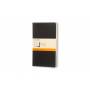Lin . Schwarz . 40871 Moleskine Cahier A5 - Moleskine QP316 80sheets Black writing notebook