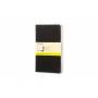 Quaderni Collati - Cf3cahier Journal Large Black Plain