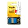 Postit - 3m Post-it Index - 50 Bandierine Segnapagina Colore Blu (25,4x43,2 Mm)