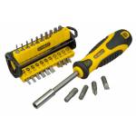 Stanley By Black & Decker - Multibit-Schraubendreher-Set, Bit-Satz