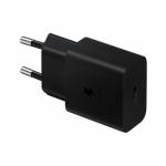 Samsung - Schnellladegert 15w Schwarz + Usb-c-kabel 1m