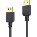 Purelink - HDMI Kabel Slim 1,5m Schwarz (PI0500-015)