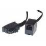 S / Conn Maximum Connectivity - S-Conn 0.2m TAE-F - RJ11 - 0,2 m - TAE (F) - RJ-11 - Schwarz