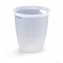 Durable - DURABLE TREND Papierkorb 16l transparent