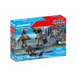 Geobra Brandsttter Stiftung - PLAYMOBIL 71146 SWAT-Figurenset