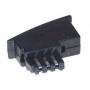 Diverse 2 - Kabel TK TAE-Adapter, flach, TAE-F -> RJ11/RJ12, Bulkware