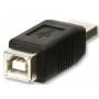 Lindy - - USB-Adapter - USB (M) - USB Typ B, 4-polig (W) (USB/USB2.0) - Schwarz (71231)